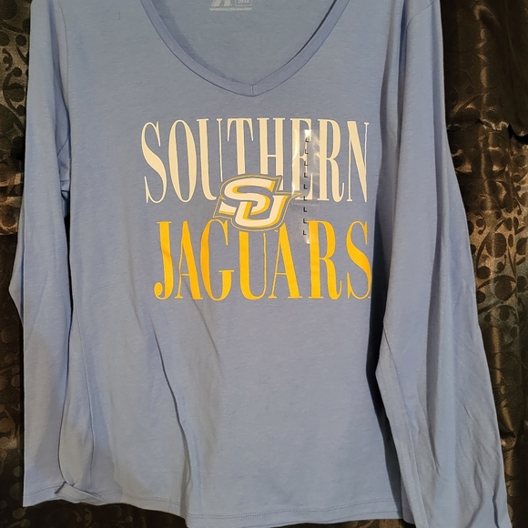 SU Southern Jaguars Long Sleeve Tshirt - Picture 2 of 5